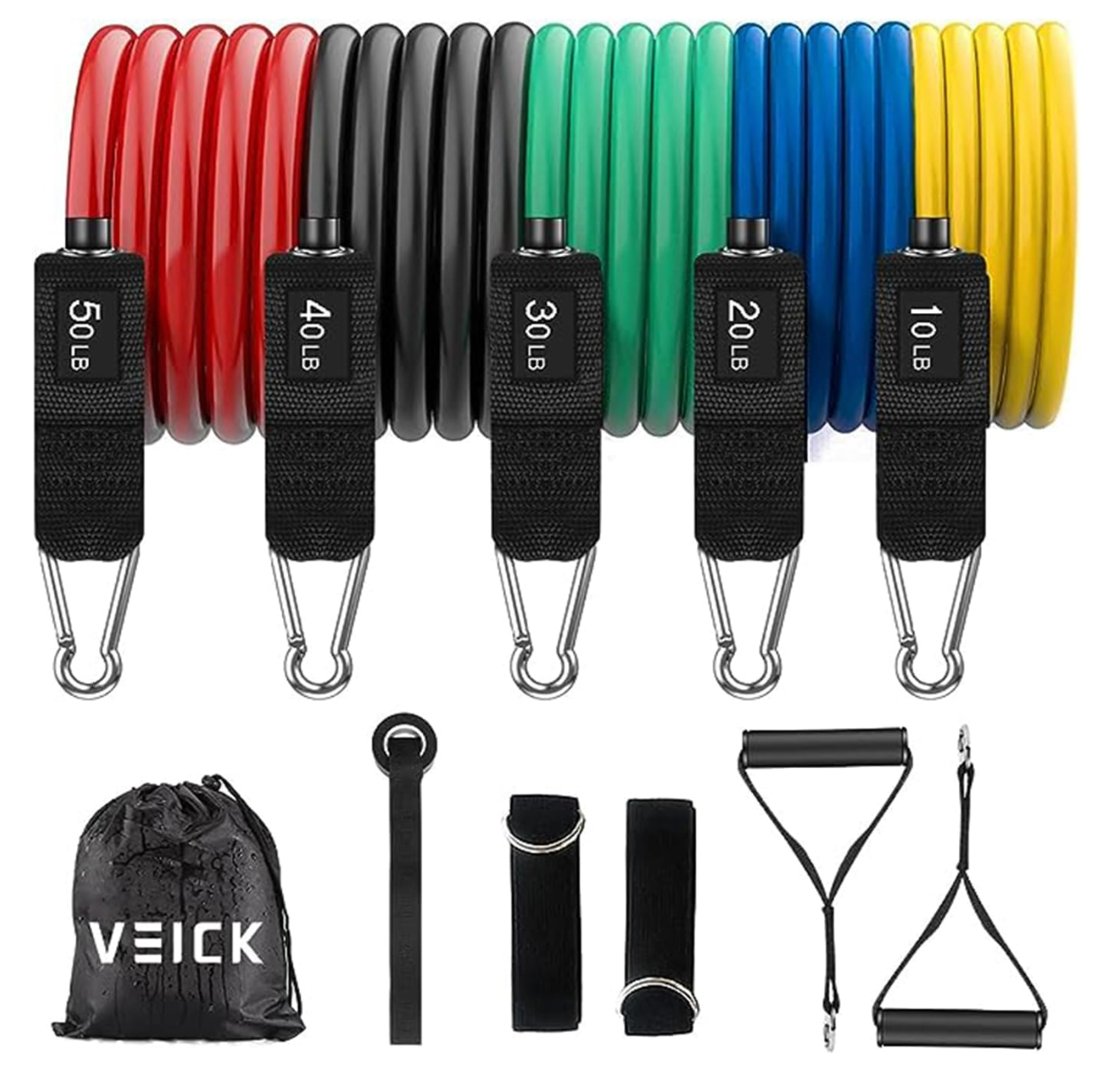 Versatile Resistance Bands Set