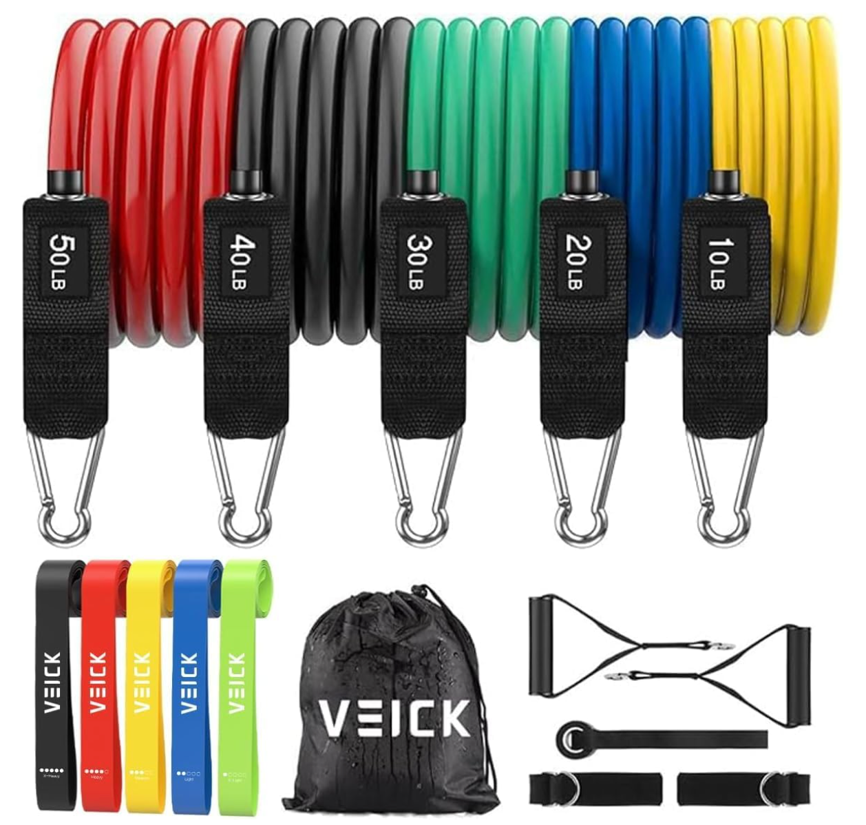 Versatile Resistance Bands Set