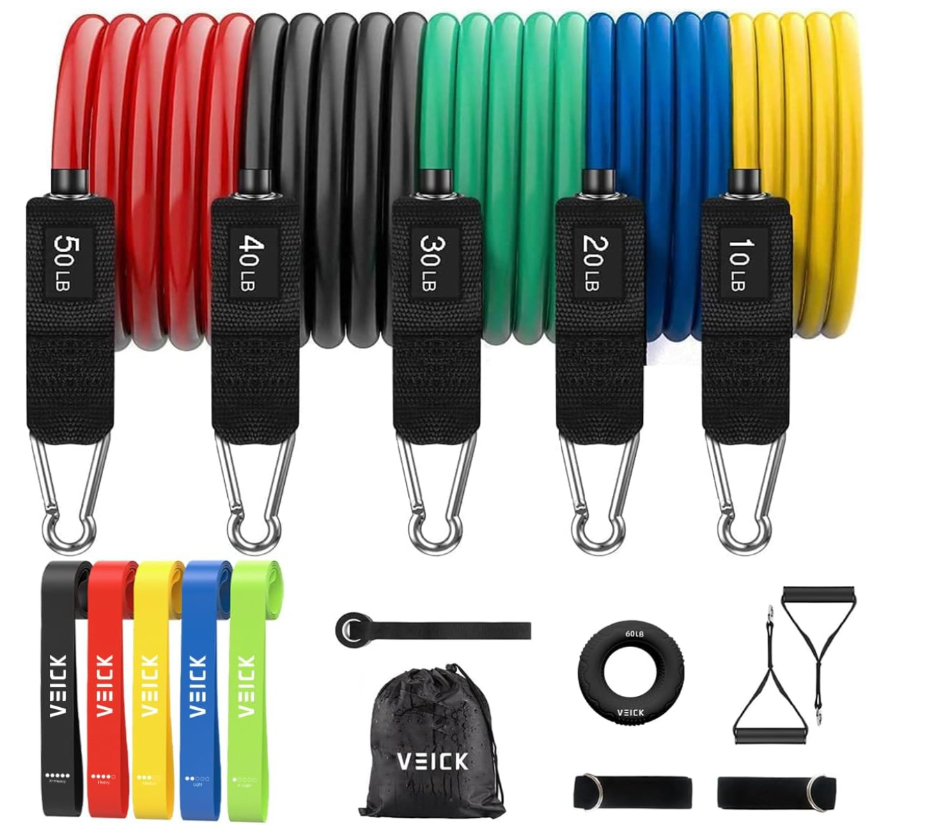 Versatile Resistance Bands Set