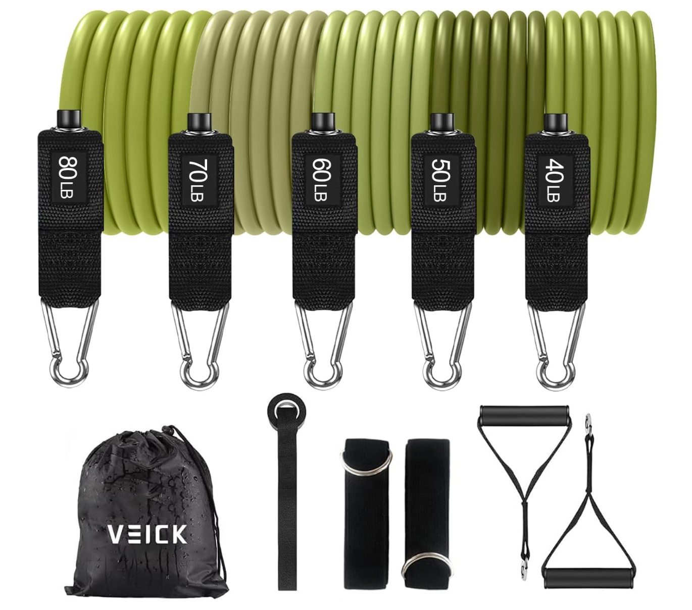 Versatile Resistance Bands Set