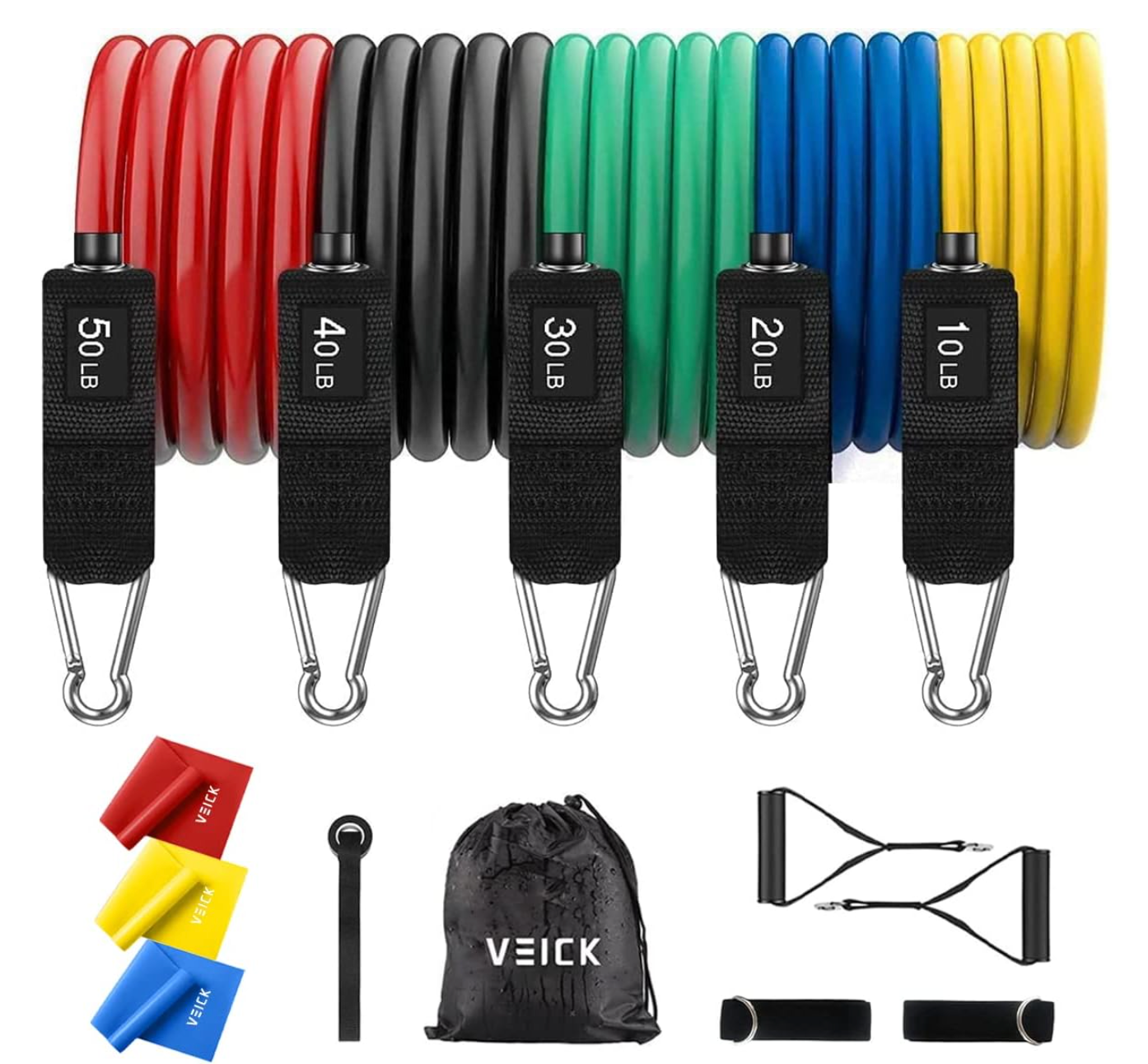 Versatile Resistance Bands Set