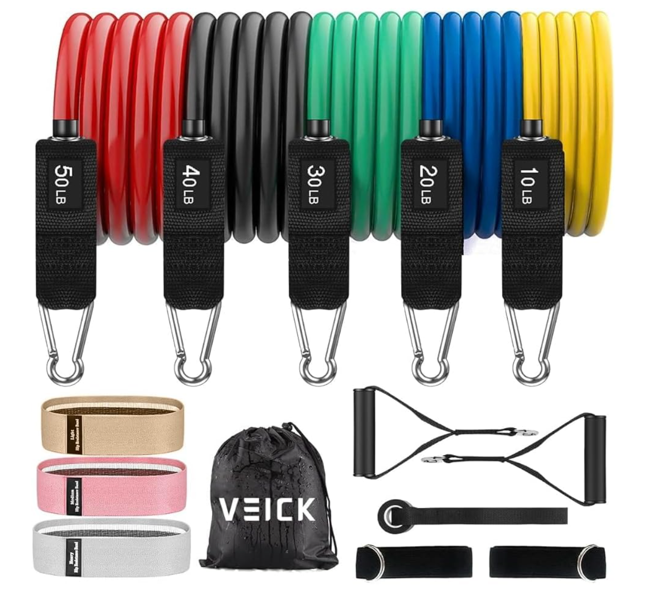 Versatile Resistance Bands Set