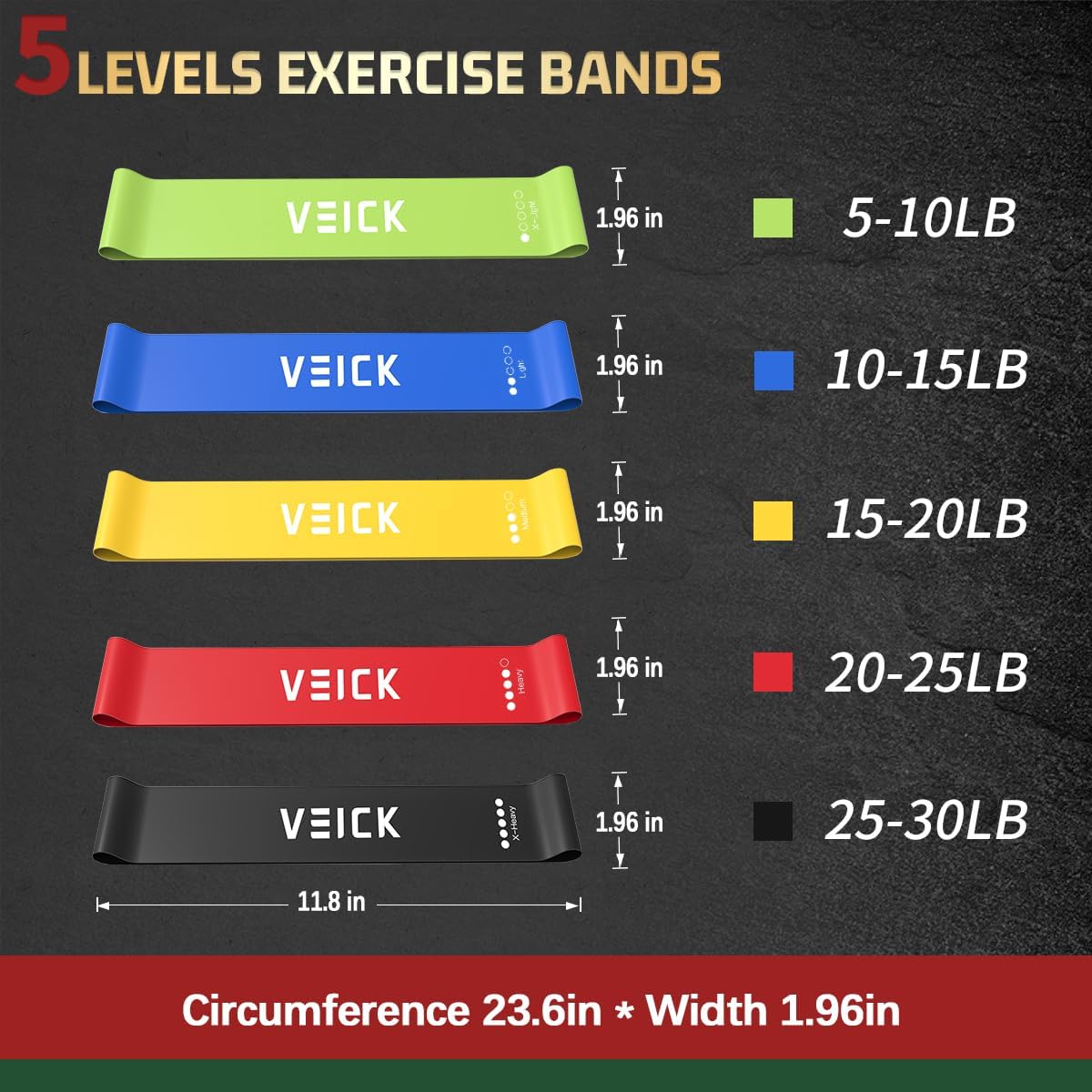 Versatile Resistance Bands Set