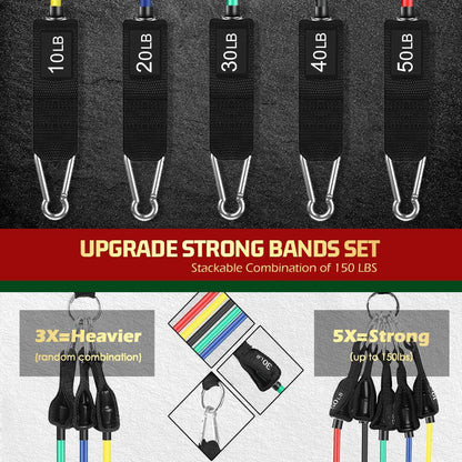 Versatile Resistance Bands Set